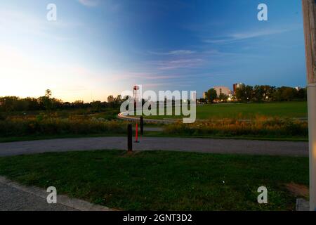 Scioto Audubon Metro Park, Columbus, Ohio Stock Photo