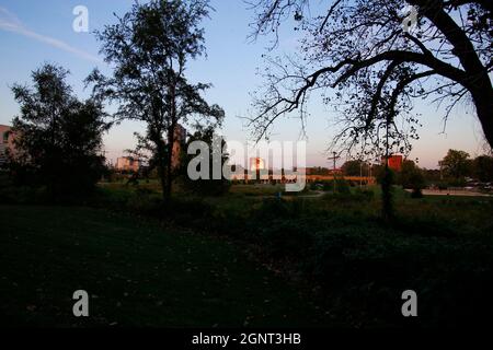 Scioto Audubon Metro Park, Columbus, Ohio Stock Photo