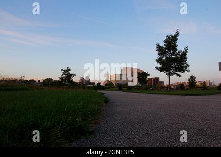 Scioto Audubon Metro Park, Columbus, Ohio Stock Photo