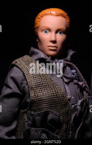 GI Jane (GI Joe) Helicopter Pilot Stock Photo - Alamy