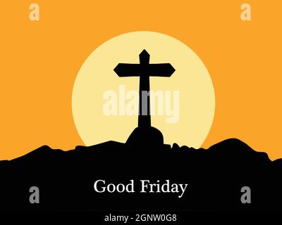 Good Friday Background Stock Vector