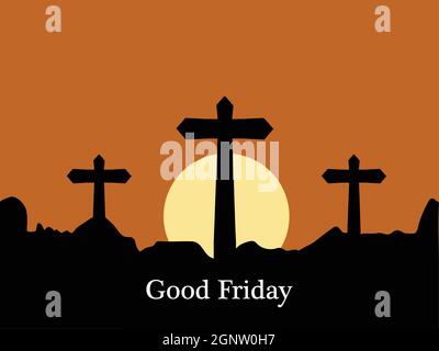 Good Friday Background Stock Vector