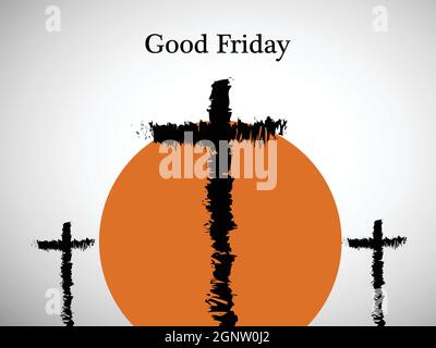 Good Friday Background Stock Vector