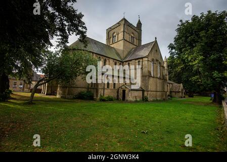 St James the Great Church in the Parish of Morpeth, Northumberland Stock Photo