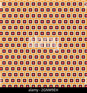 Seamless geometric rectangular pattern background Stock Vector