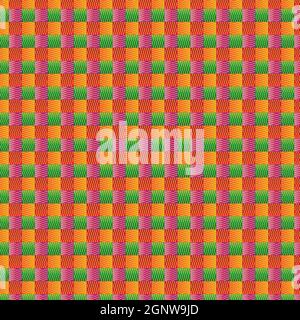 Seamless geometric rectangular pattern background Stock Vector