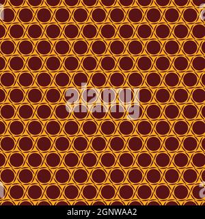 Abstract Geometric circle pattern background Stock Vector