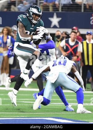 Philadelphia Eagles running back Miles Sanders (26) in action during an NFL  football game against the Pittsburgh Steelers, Sunday, Oct. 11, 2020, in  Pittsburgh. (AP Photo/Justin Berl Stock Photo - Alamy