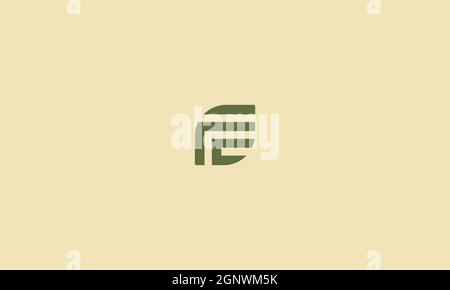 LETTERS CF LOGO DESIGN WITH NEGATIVE SPACE EFFECT FOR ILLUSTRATION USE Stock Vector