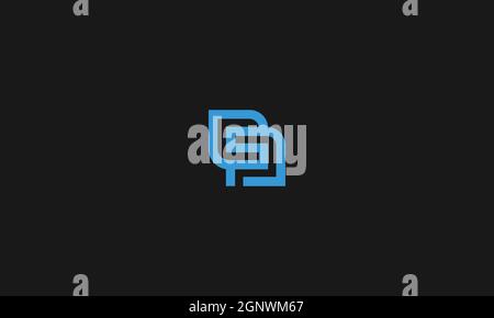 LETTERS CP LOGO DESIGN FOR ILLUSTRATION USE Stock Vector