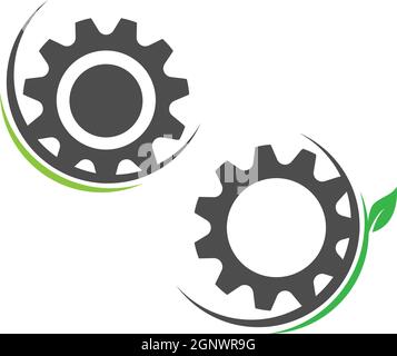 Gear Logo Template vector icon illustration Stock Vector