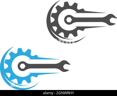 Gear logo vector icon illustration Stock Vector Image & Art - Alamy