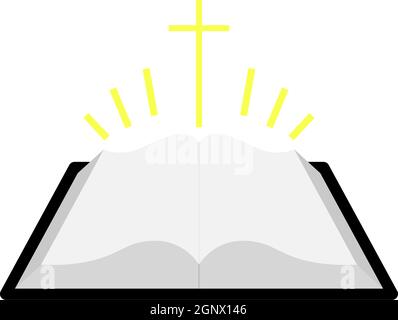 Holly Bible Icon Stock Vector