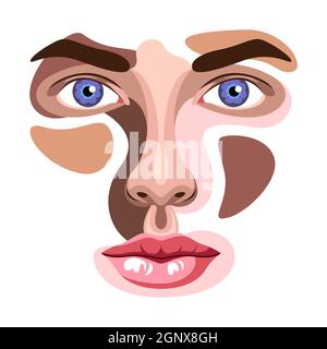 Vector illustration in graphic styleVector illustration in graphic style Stock Photo