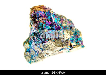 Bornite, also known as peacock ore Stock Photo