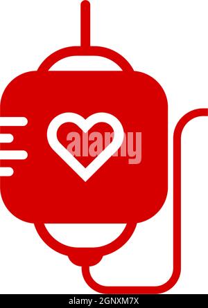 Blood logo icon design vector illustration Stock Vector