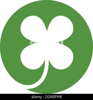 clover leaf vector icon illustration design Stock Vector
