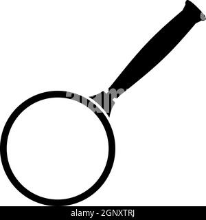Magnifier Icon Stock Vector
