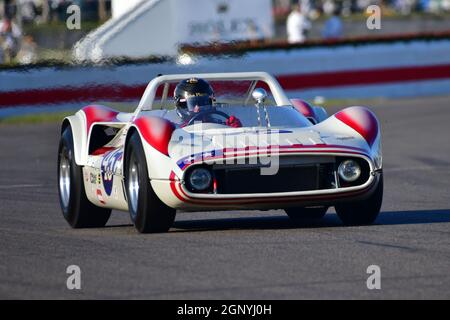 Greg Thornton, McKee-Chevrolet Mahrya, Whitsun Trophy, Unlimited Sports Prototypes up to 1966, Goodwood Revival 2021, Goodwood, Chichester, West Susse Stock Photo