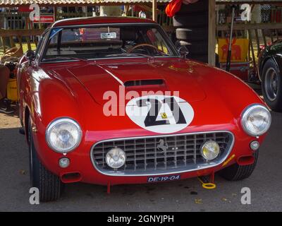 1962 Ferrari 250 GT SWB, at the Goodwood Revival 2021 Stock Photo