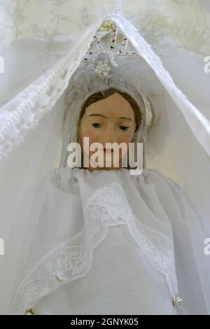 Our Lady statue in the church of St. Vitus in Ladvenjak, Croatia Stock Photo