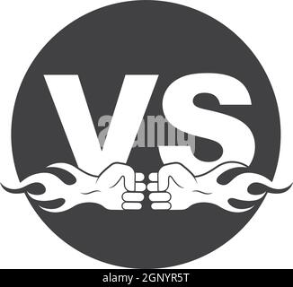 versus icon vector illustration design Stock Vector