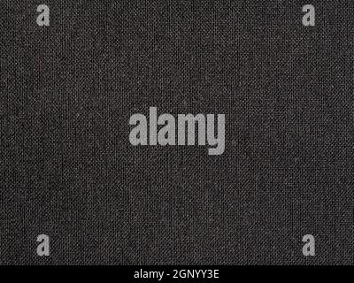 black fabric texture useful as a background Stock Photo