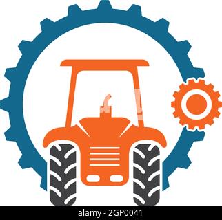 tractor gear icon vector illustration design Stock Vector