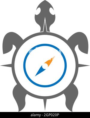 Compass Logo Template icon illustration design Stock Vector