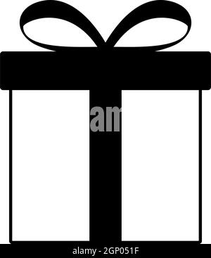Gift Box Icon Stock Vector