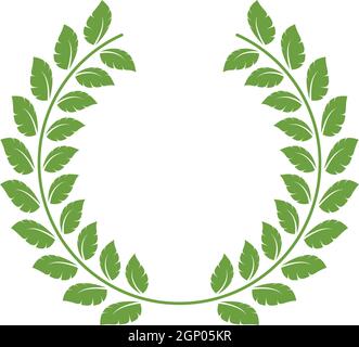 laurel wreath vector illustration Stock Vector