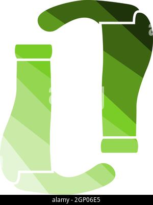 Bike Grips Icon Stock Vector