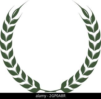 laurel wreath vector illustration Stock Vector