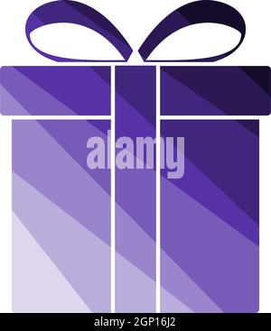 Gift Box Icon Stock Vector