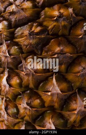 Close up of pineapple texture. Stock Photo