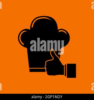Thumb Up To Chef Icon Stock Vector