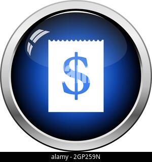 Dollar Calendar Icon Stock Vector