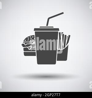 Fast Food Icon Stock Vector
