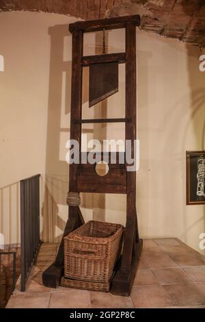 TORTURE MUSEUM IN SIENNA ,ITALY Stock Photo