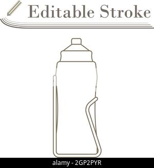 Bike Bottle Cages Icon Stock Vector