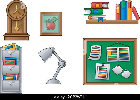 Education and school icon set Stock Vector