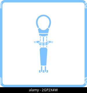 Alpinist Camalot Icon Stock Vector