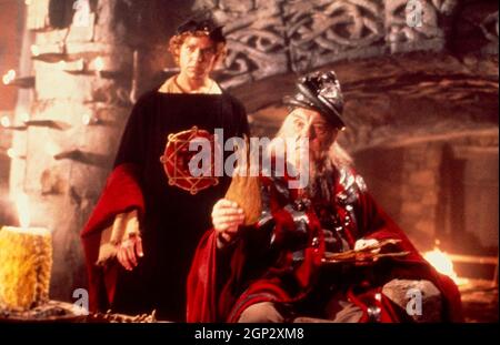 DRAGONSLAYER, from left: Peter MacNicol, Caitlin Clarke, 1981. ph ...