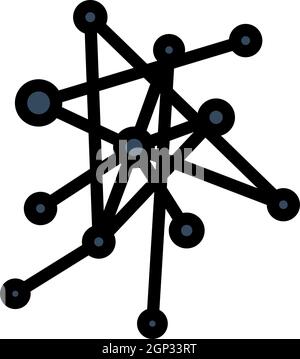 Connection Net Icon Stock Vector