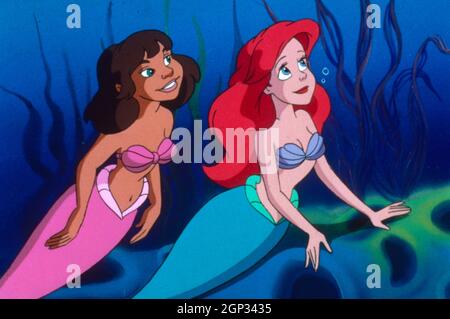 THE LITTLE MERMAID, from left: Gabriella, Ariel, 1989. © Walt Disney Pictures / courtesy Everett Collection