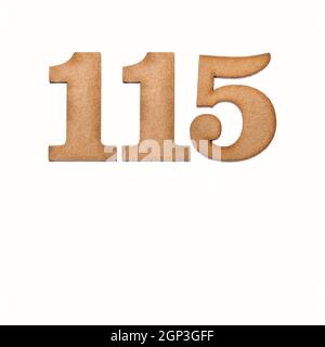 Number 115 Cut Out Stock Images & Pictures - Alamy