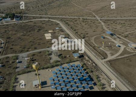 Drone aerial Photography of the Plataforma Solar de Almería Center for ...