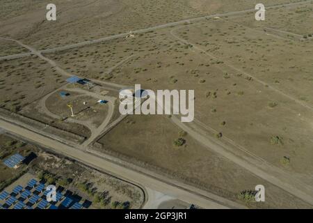 Drone aerial Photography of the Plataforma Solar de Almería Center for ...