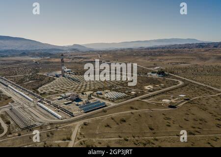 Drone aerial Photography of the Plataforma Solar de Almería Center for ...