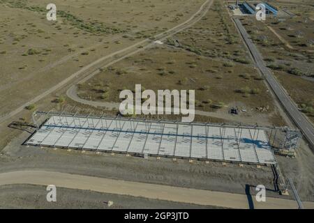 Drone aerial Photography of the Plataforma Solar de Almería Center for ...